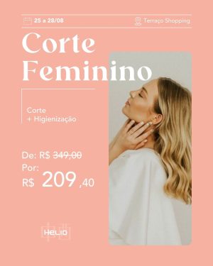 Corte Feminino (25 a 28/08)