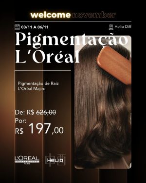 Pigmentação L'Oréal  (03 a 06/11)