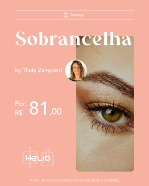 Sobrancelha by Thaty Zampierri